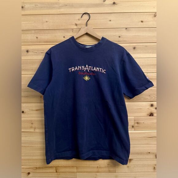 Y2K Disney Cruises Size Large Transatlantic 2007 Short Sleeve T Shirt - Picture 1 of 8